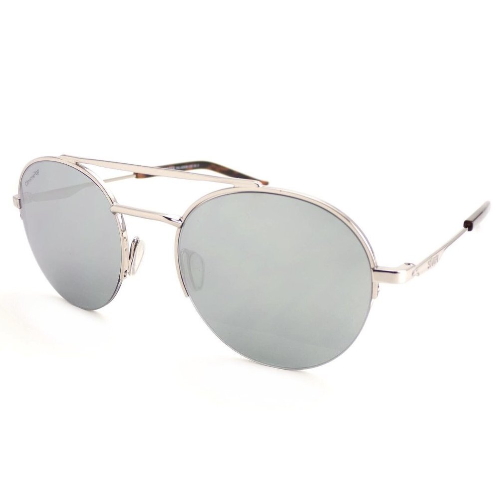 NEW $169 Smith Transporter Sunglasses With ChromaPop!  Palladium With Box & Case